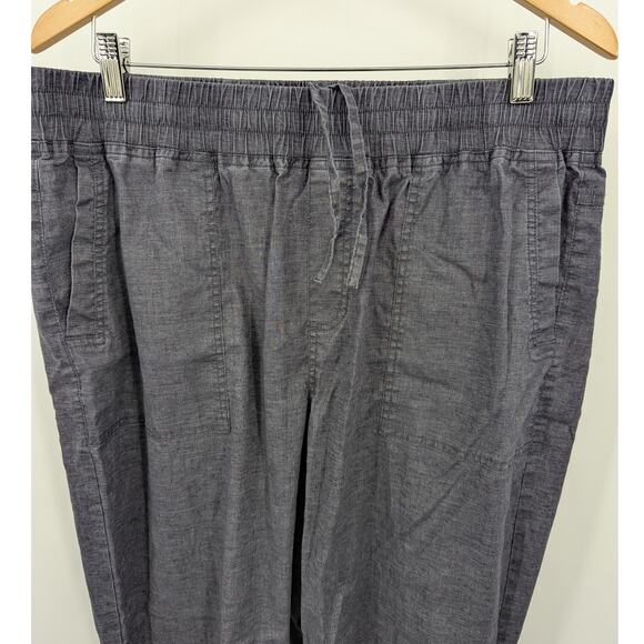 EUC PrAna Dark Gray Women's Joggers Size XL DEEP POCKETS Boxy Breathable Casual - Picture 5 of 5